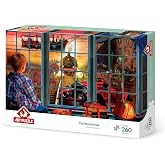 Art Puzzle İ&ccedil;imdeki D&uuml;nya 260 Par&ccedil;a Puzzle