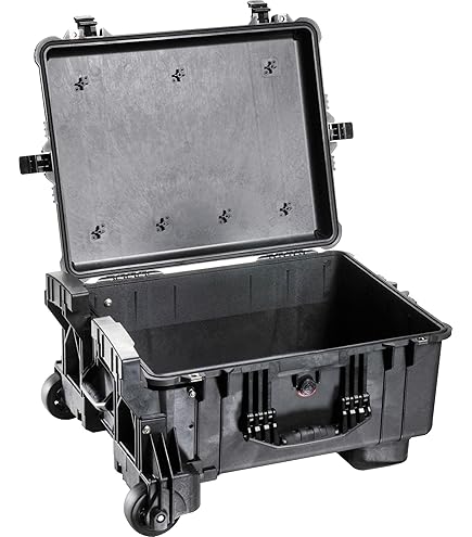 Peli 1500 Stootbestendige Koffer Voor Camera, Meetinstrumenten, Elektronica Of Ander Kwetsbaar Appartuur, Ip67 Water- En Stofdicht, Capaciteit: 19L, Gemaakt In Duitsland, Zonder Schuim, Kleur: Beige