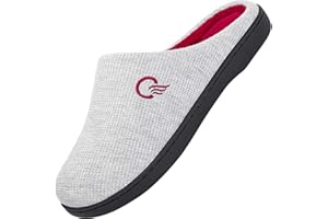 Mishansha Pantofole da casa per Uomo Donna Bicolore in Memory Foam