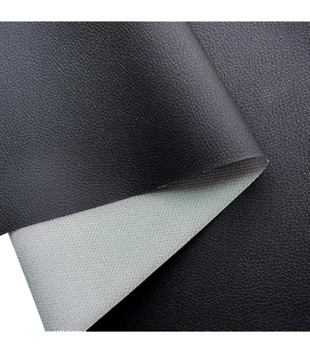 12 Stück Kunstleder Stoff - 21x30cm Weiches PU Leder Für Basteln | DIY Nähen