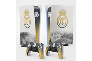 FFRAME Sticker PS 5 Foot, Sticker for PS 5 Foot, Console and Controller, Digital Standard Edition, Skin Madrid PS 5 (2 Controllers)