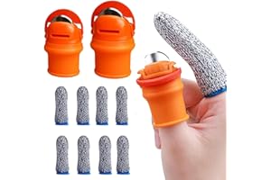 SYXLS 12 Pezzi Coltello per Pollice, Coltello da Giardinaggio, per Tagliare Piante, Frutta, Verdura, Separatore, Strumenti per il Giardinaggio e Spennellare le Dita