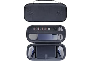 EJGAME Travel Carrying Case Compatible with PlayStation Portal,Built-in Larger Storage and Screen Protector,Shockproof Anti-Scratch Dual-Layer Oxford Protective Portable Case