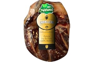 THE BLACK HOOF 2.5 Kg Jambon 100% Iberique PATA NEGRA Bellota (épaule) Sans Os - De porcs ibériques nourris avec des glands et 100% naturel - Jambon Désossé, Jamon Iberico de Bellota Pata Negra