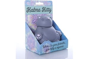 Boxer Gifts Kalma Kitty Squishy Toy Stress Relief - Helps With Anxiety – Office Desk Toy - Birthday Christmas Secret Santa Stocking Filler Gift for Cat Lovers