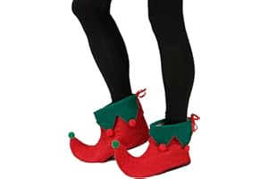 DEGUISE TOI - Sur-chaussures elfe avec pompons adulte - [Chaussures/Bottes]