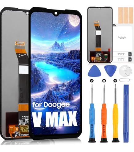 Schermo Di Ricambio LCD Per Doogee S119 – Touch Screen Con Adesivo E Strumenti Inclusi