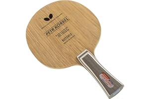 Butterfly Petr Korbel Table Tennis Blade - 5-ply All-Wood Blade - Professional Table Tennis Blade - Available in FL and ST Shakehand Handle Styles - Made in Japan