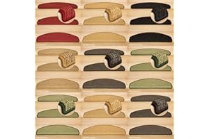 Kettelservice-Metzker® Stufenmatten Sisal New Halbrund in versch. Farben und Set Varianten Braun 30 Stück