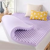 Best Price Mattress 5 cm Yumurta Kasası Hafızalı K&ouml;p&uuml;k Yatak &Uuml;st&uuml; Yatıştırıcı Lavanta İnf&uuml;zyonlu, CertiPUR-US Sertifikalı, Ta