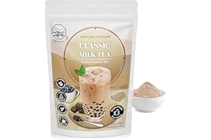 Classic Bubble Milk Tea Instant 3in1 Powder Mix - 1kg (33 Drinks) | For Boba Tea, Milkshake, Blended Frappe and Bakery | Authentic Taiwan Recipe | Zero Trans Fat, No Preservatives by Moriyama Teahouse