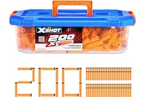 Mallette de 200 fléchettes en Mousse X-Shot de Zuru
