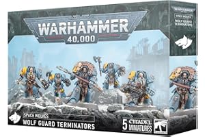 Games Workshop - Warhammer 40 000 - Space Wolves : Wolf Guard Terminators