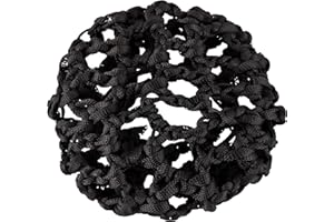 ‎TANZMUSTER tanzmuster Ballett Duttnetz - Clara- mit Haargummi - für den perfekten Halt des Ballett Dutts - Knotennetz für Dickes und dünnes Haar für Kinder