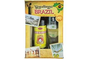 EBANEY VELHO BARREIRO Caipirinha-Set "Greetings from Brazil" Cachaça 700ml 39% vol