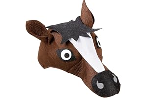W WIDMANN MILANO Party Fashion - Cappello da animale per bambini, in feltro, maschera, costume da animale, festa di compleanno per bambini, carnevale