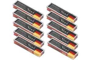 ELASTO FORM 10x Fanschminke abwaschbar "Deutschland" - EM 2024 - Schminkstift Fanfarben Make-Up Schwarz-Rot-Gold