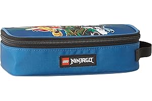 SKANDO BAGS Lego® - Jungen Federmappe - NINJAGO®, Into The Unknown 2023 - Praktisches Namensschild - Platz für alle wichtigen Schreibutensilien
