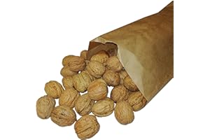 ‎FRUCHTVERSAND24 FRUCHTVERSAND24® Französische Walnüsse (Grenobler), 2,5kg, Dicke Sortierung 32/+, unbehandelt, intensiv aromatisch, helle Innenfrucht, frische Ware aus neuester Ernte