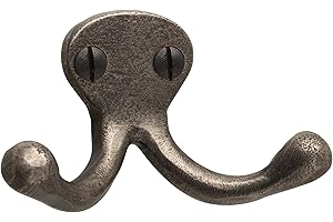 Metafranc 213771 Gancio Vintage in Ferro Anticato, Marrone