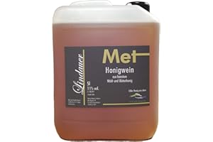 IMKEREI LINDAUER Original Lindauer Premium MET - Lieblicher Honigwein, 11%, 5 L, Kanister mit Zapfhahn