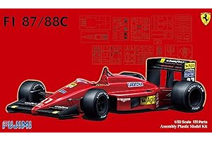 modello di Fujimi Serie 1./2.0 GP No.6. Ferrari F1.-8.7. / 8.8.C Model Car