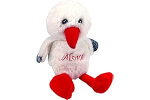 KDO-JOUETS.COM Peluche Cigogne Qui Parle et Danse, RODA