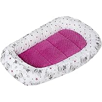 Medi Partners Babynest 100x60cm - Kuschelnest Mit Baumwolle & Minky