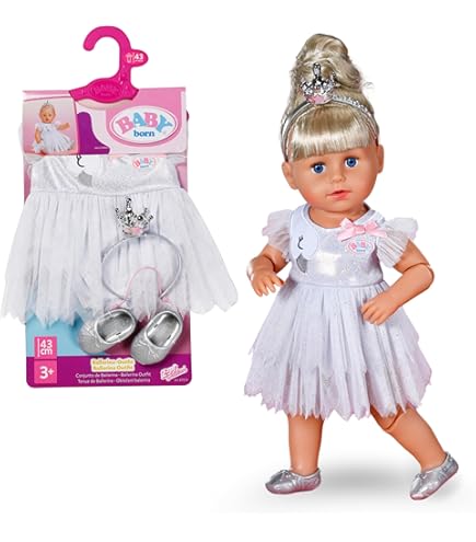 Xerteam Puppenkleidung Set - 5-tlg. Outfit Für 35-43 Cm Babypuppen