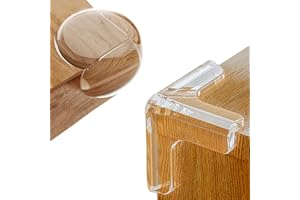HOMLYNN Eckenschutz, Kantenschutz Baby, Tischeckenschutz für Babysicherung und Kindersicherung, Kantenschutz Transparent für Möbel gegen scharfe (16 Stück)…