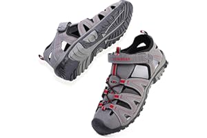 Topwolve Unisex Kinder Sandalen Jungen Mädchen Geschlossene Outdoor Sport Sandalen Atmungsaktiv Strand Trekking Wandern Sommer Schuhe