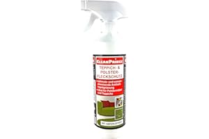 CleanPrince Fleckschutz Teppich- und Polster 500 ml | Teppich Imprägnierspray Polster Fleckenschutz