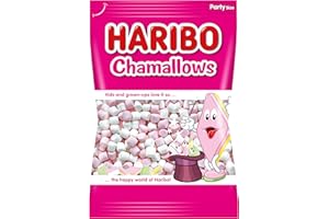 HARIBO - Mini Chamallows - Bonbons Guimauves Fruités - Sans Gluten & Sans Colorants Artificiels - Sachet Vrac 1 kg