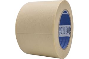 ACIT, Taśma maskująca 75 mm, malowanie, taśma papierowa, odporna na działanie do 60°C, 75 mm x 50 m