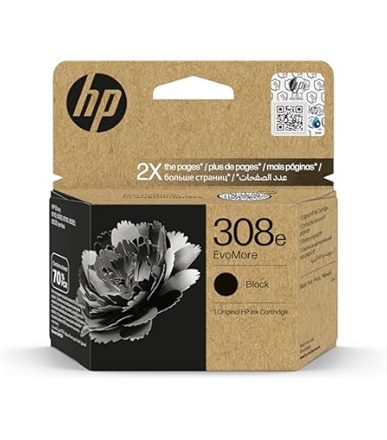 HP 308 / 308e / Black / Colour Ink Cartridges For ENVY 6110 6120