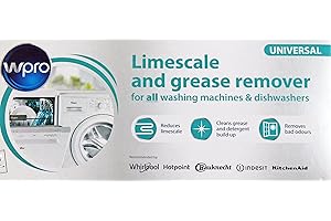 CIC New Limescale & Detergent Remover for All Dishwashers and Washing Machines - Genuine Indesit Hotpoint Professional Collection,3 sachets of 50g (3 Months Supply)