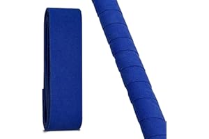 TROTH Grip de bâton de hockey en chamois - Non adhésif - Antidérapant - Doux - Pour bâton de hockey - Imperméable - Bleu roi - 1 pièce