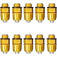 GKI POULTRY 1-Way Threaded Fogger Assembly Complete With Non Return Valve,White Nozzle Discharge(Pack Of 10)