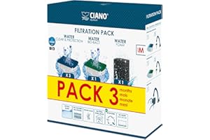 CIANO Aquarium Consumables Pack 3 Monate für Aquaristik Größe M