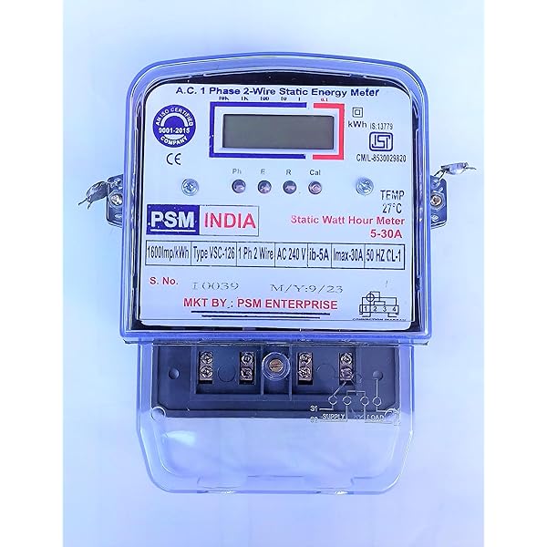 Power India Meters Single Phase Digital Multifunction, 51 OFF