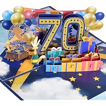 Geburtstagskarte Zum 70. – Lustige Karte Mit Aufschrift Now You’re 70 (13x18 Cm, Leer Innen)