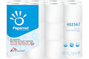Papernet 402562 38.5m - Papel higiénico (38,5 m, 12,4 cm, 4,5 cm, 11 cm, 95 mm, 2,81 kg)