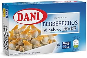 Dani - Cockles 55/65 en Saumure - Pack 4 x 110 gr.