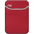 Vibe 12 Tablet Neoprene Case Sleeve, Compatible for MacBook A1534 with Retina Display 2017/2016/2015 Release Microsoft Surface Pro 7 Acer Switch 3 Laptop Dell Inspiron 11 3000 Lenovo Miix 630 Red