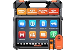 OTOFIX IM1 Car Key Programmer[2 Years Free Update], 2025 Newest IMMO & Key Fob Programming Tool, All System Car Scanner, 40+ HOT Services, Bi-Directional Scan Tool, DoIP & CANFD, with XP1 Programmer