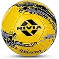 NIVIA SNOW STORM MACHINE STITCHED FOOTBALL - BLUE