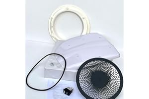 ICC Profilo Basso Sfiato Tetto Motorizzato - Ventilatore per Van, Bus, Vettura, Cavalli e Cane