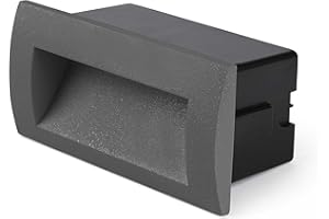 Faro Barcelona Sedna 70147 – lampa LED do zabudowy (łącznie z żarówką), aluminiowa obudowa, szara