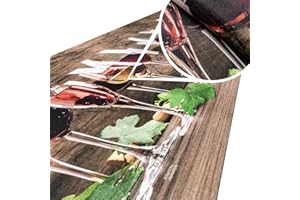 ANRO Küchenteppich Küchenläufer Teppich Läufer Küche waschbar rutschfest Degustazioni Abwaschbar 140 x 52cm