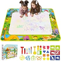 KINSPORY Maletin Pinturas para Niños, 150 piezas Juegos de Dibujo, Acuarelas, Lapices, Caja de papel ecológica